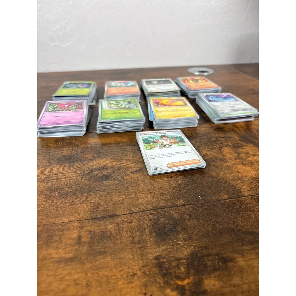 Pokemon TCG Card Lot 414 Count Scarlet Violet Paldea Evolved Pikachu Meowscarada
